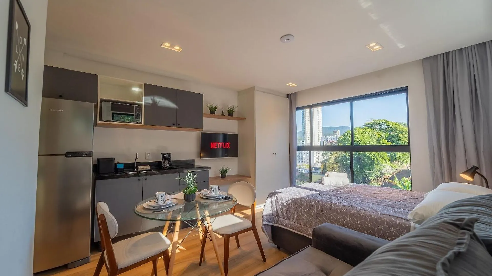 Up 401 | Mobiliado | Wifi | Piscina | Vaga Daire Blumenau